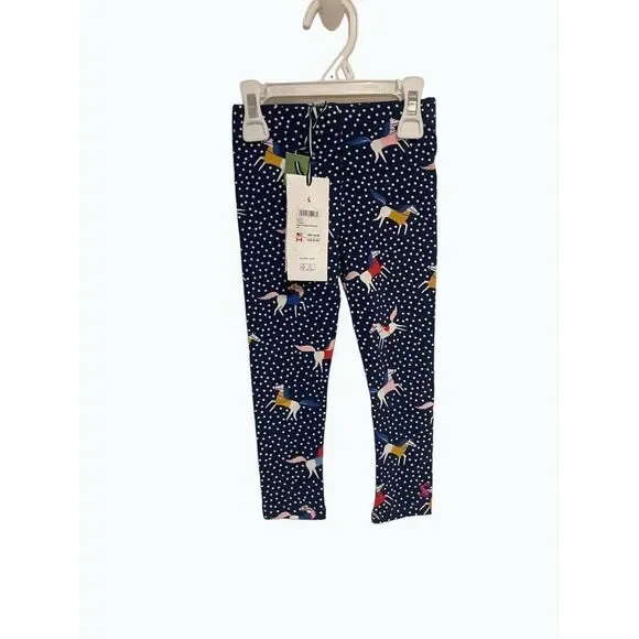 Joules Girl's Horse Print  Deedee Leggings NWT 3 4 - Picture 3 of 7